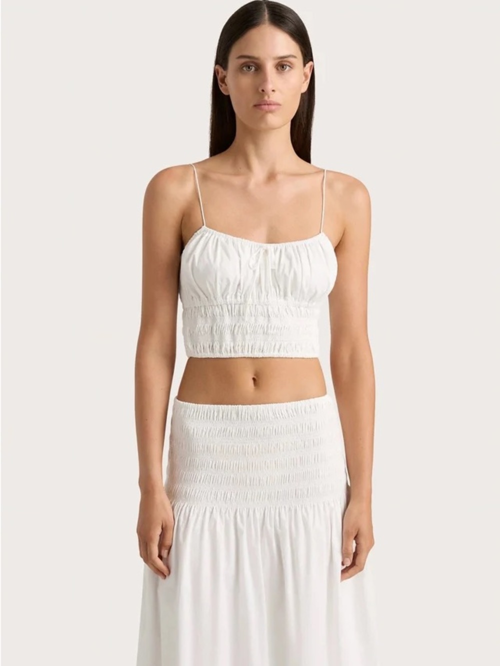 FAITHFULL Baia Top - White (also selling skirt separately)
